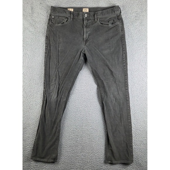 J.CREW Other - J Crew Corduroy Pants Mens 36x32 Gray 770 Straight Fit Preppy Ivy League